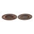 Pair of 3.75 In. Brass Oval Window Sash Lifts For Sale