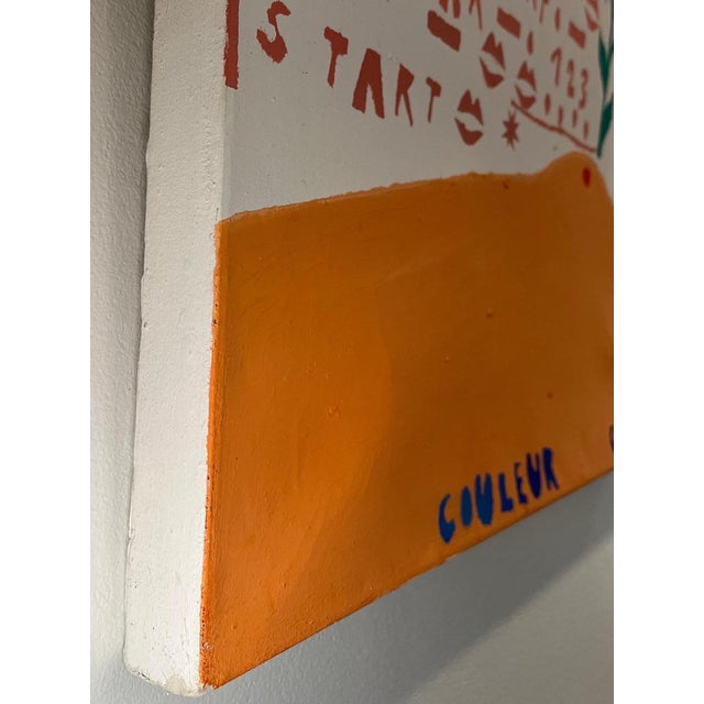 Alexandre Schaller, Start, Acrylic on Canvas, 1992 For Sale - Image 8 of 10