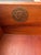 Vintage American of Martinsville Mahogany Seven-Drawer Writing Desk For Sale In New York - Image 6 of 11