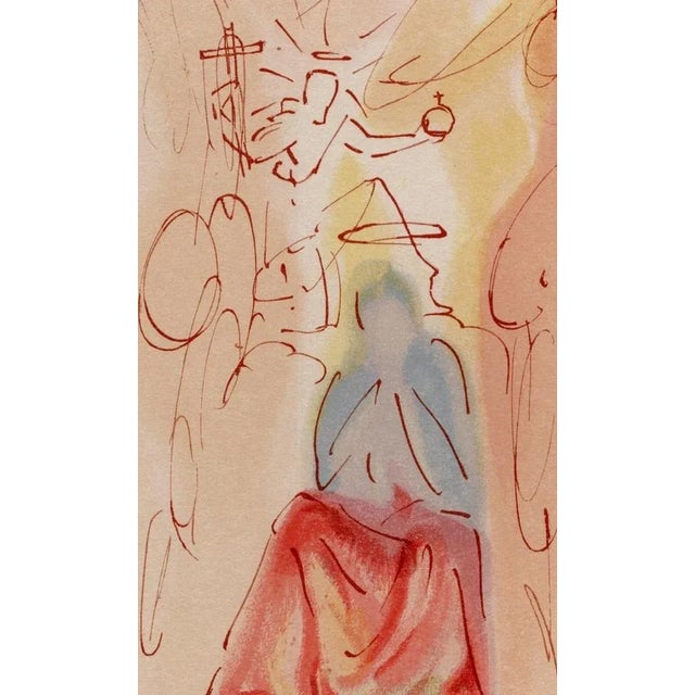 Salvador Dali, The Garden of Christ, 1964, Original Woodcut For Sale - Image 4 of 9