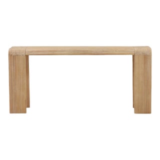 Arlo Curved Edge Console Table For Sale