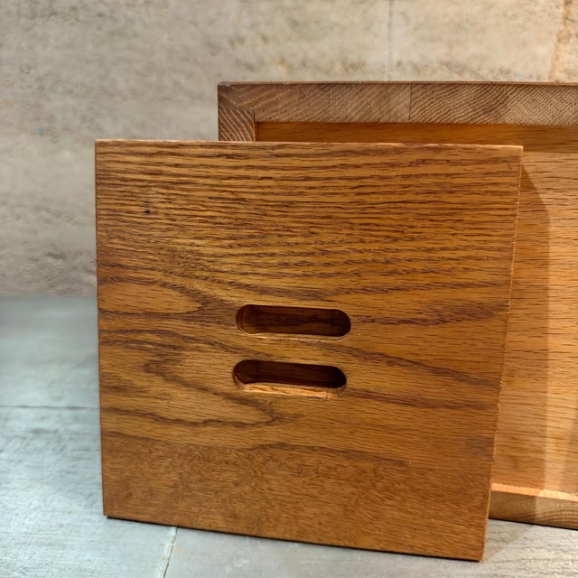 Wood Vintage Mid-Century Modern Wooden Ice Bucket Bruce Marton DDC For Sale - Image 7 of 8
