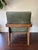 Jeanneret Inspired Green Leather Accent Chair For Sale - Image 4 of 8