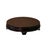 3.25" Dark Brown Wood Oval Shape Display Stand Riser Easel For Sale - Image 4 of 5