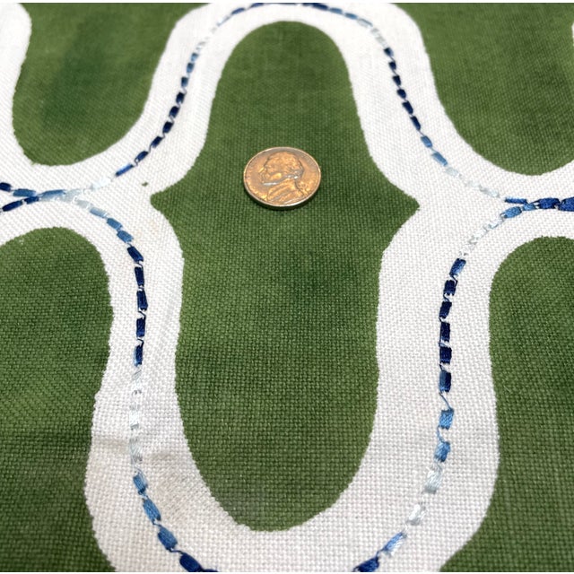 Elevate your home decor with this rhythmic pattern fabric. Perfect for a lumbar pillow, or any small upholstery projects....