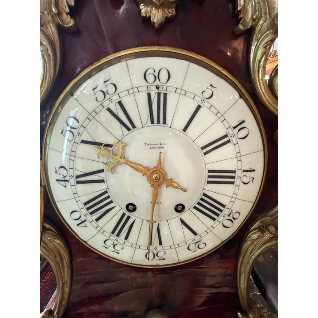 18th Century Tiffany & Co. Clock and Candelabra Set- 3 Pieces For Sale - Image 11 of 12