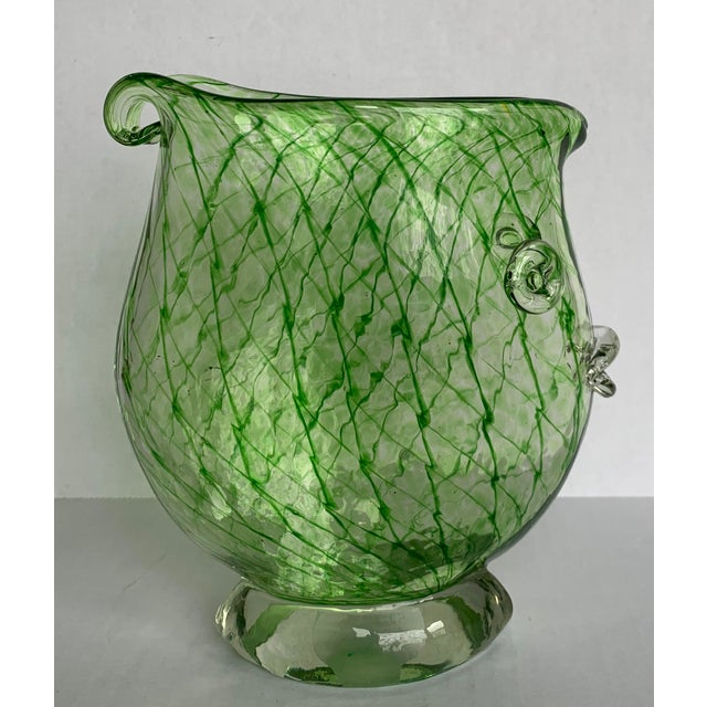 Vintage Murano Clear Art Glass Fish Shaped Vase Chairish