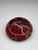 Contemporary Rosso Levanto Marble Bowl – Luxury Deep Red Stone Decorative Centerpiece, 9 Inches For Sale - Image 3 of 6