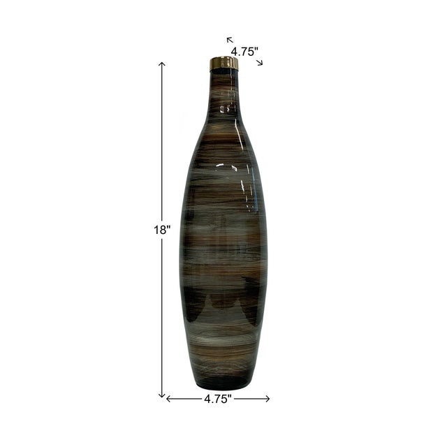 Dakota Glass Vase - Small For Sale - Image 9 of 9