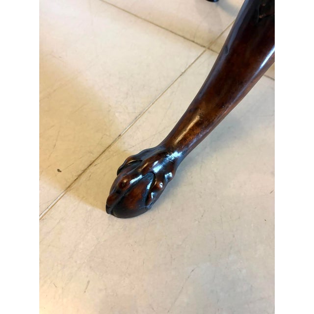 Antique George III Mahogany Piecrust Tilt Top Dining Centre Table, 1780 For Sale - Image 12 of 13