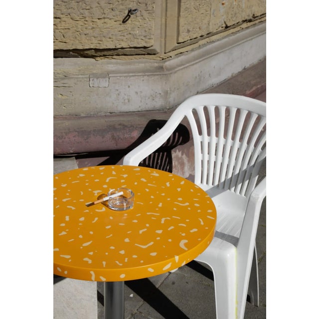 A Smoking Table by Designer Clemens Lauer. The feet differ slightly from the picture. Signed by Maker