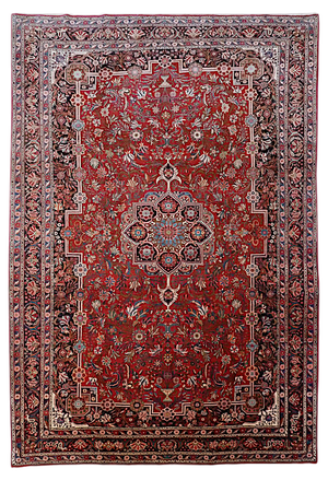 Antique Bidjar Rug, 1920s