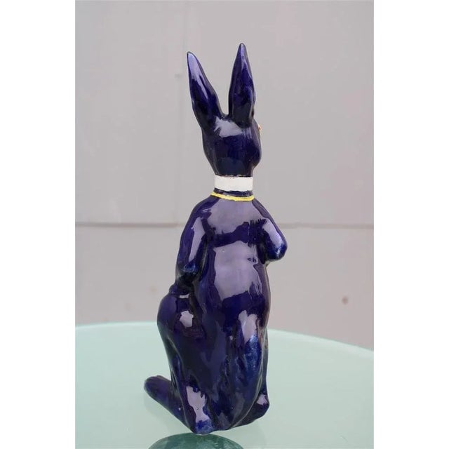 Italian Blue Cobalto Ceramic, 1960s For Sale - Image 4 of 8