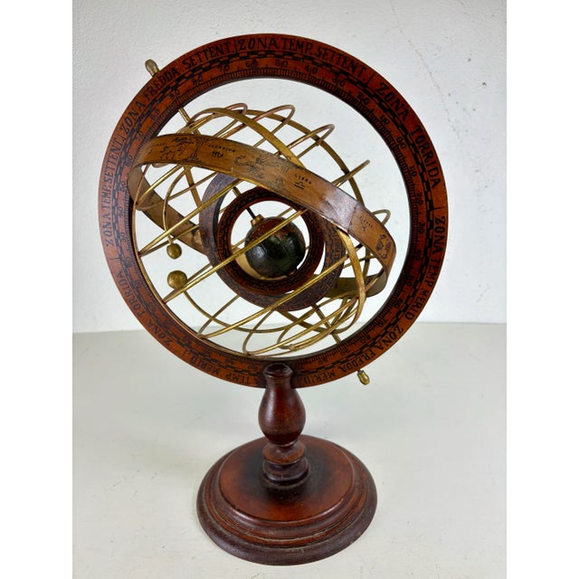 1990s Vintage Armillary Globe or Sphere For Sale - Image 5 of 9