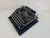 Metal Art Deco Continental Portable Typewriter with Case, Germany, 1930 For Sale - Image 7 of 18