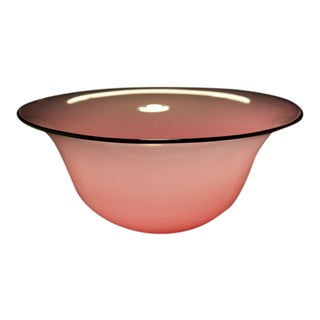 Pink Loetz Art Deco Tango Glass Bowl For Sale