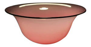 Pink Loetz Art Deco Tango Glass Bowl