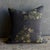 Wabi Sabi French Linen Roses Accent Pillow in Ocré For Sale In Los Angeles - Image 6 of 10
