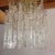 1970s Mid-Century Modern Brass and Murano Glass Chandelier For Sale - Image 11 of 12