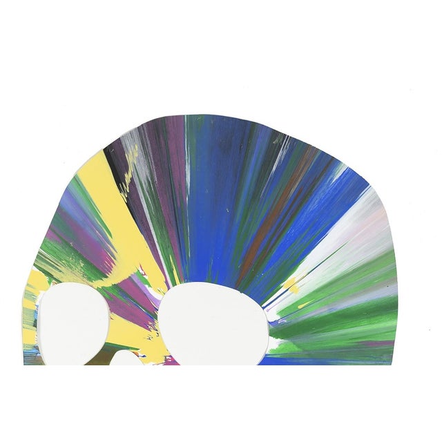 Damien Hirst, Skull, 2009, Acrylic Painting on Paper For Sale - Image 5 of 8