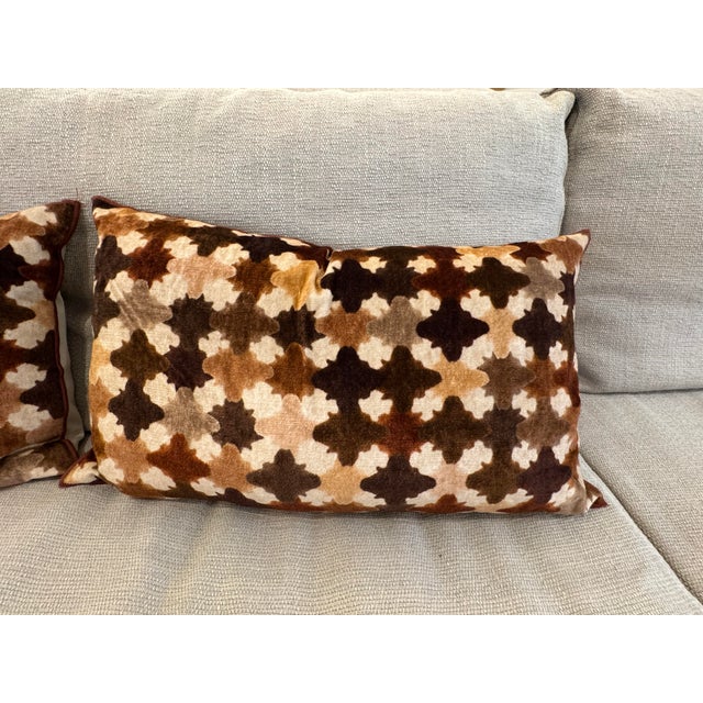 Iosis for Yves Delorme Florentine Grenade Lumbar Pillows, Pair For Sale - Image 10 of 12
