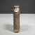 Metal Art Deco Prohibition Era Brass Plated Chrome Caged Glass Flask c.1920 For Sale - Image 7 of 9