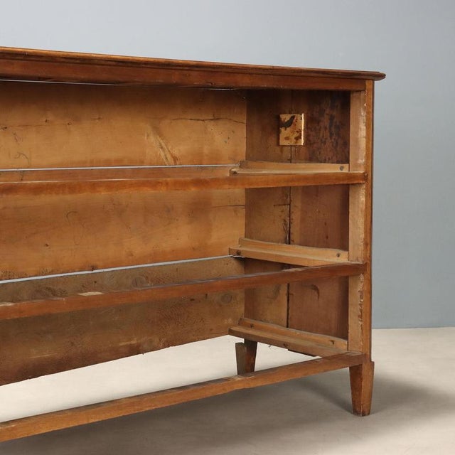 Antique Late 18th Century Chest of Drawers in Walnut and Bronze, Italy For Sale - Image 10 of 12
