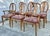 Vtg. Set of Six Ethan Allen Shield Back Transitional Style Dining Chairs For Sale - Image 10 of 17