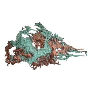 Copper "Splash" Sculpture, 35.75 Inches, 17.3 Pounds (#H0324 Michigan) For Sale