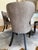 Greige 4 X Leather Dining Chair by Cisco Home For Sale - Image 8 of 11