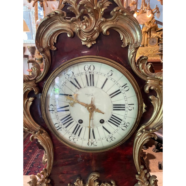 18th Century Tiffany & Co. Clock and Candelabra Set- 3 Pieces For Sale - Image 12 of 12