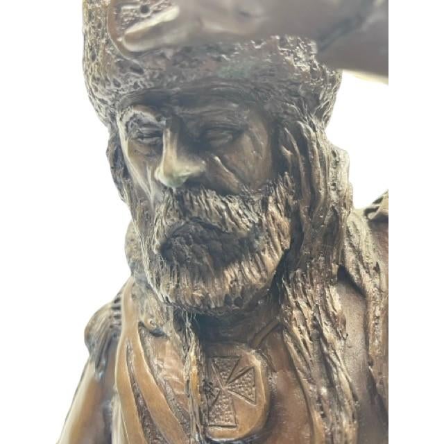 Realism 1970s Rare Jack Bryant Bronze Sculpture "Headin Down" | Limited Edition 13/20 For Sale - Image 3 of 14