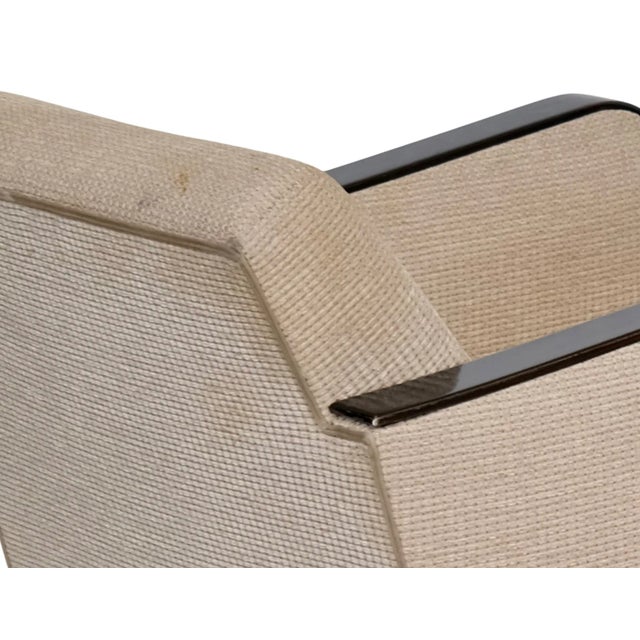 Set of Art Deco Armchairs, 1990s For Sale - Image 3 of 6