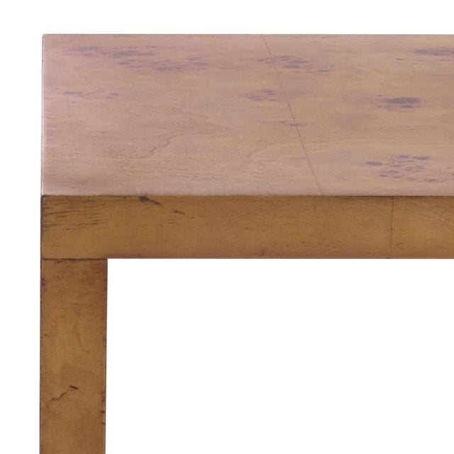 Spritely Home Willshine Burl 1 Drawer Accent Table in Natural For Sale - Image 4 of 10