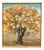 Nils Olsson, Chestnut Tree in Bloom, 1950s, Oil Painting on Canvas, Framed For Sale