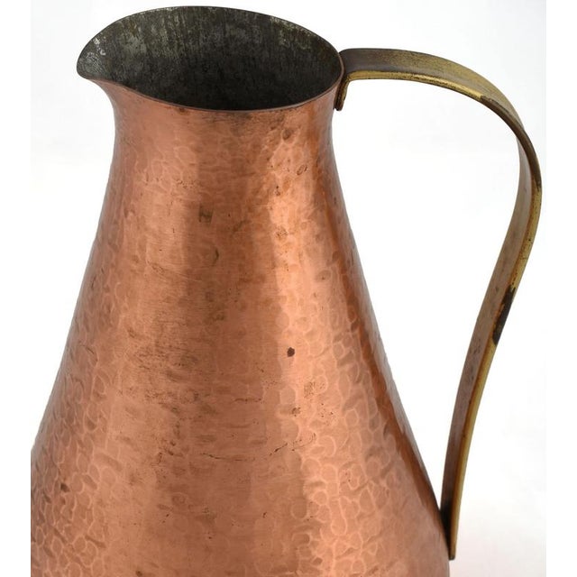 Vintage Copper Pitcher by Harald Buchrucker, Germany, 1950s For Sale - Image 3 of 6