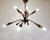 Metal Mid-Century Copper Chandelier, 1950s For Sale - Image 7 of 13
