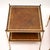 Vintage Brass and Leather Side Tables, 1960, Set of 2 For Sale - Image 4 of 11