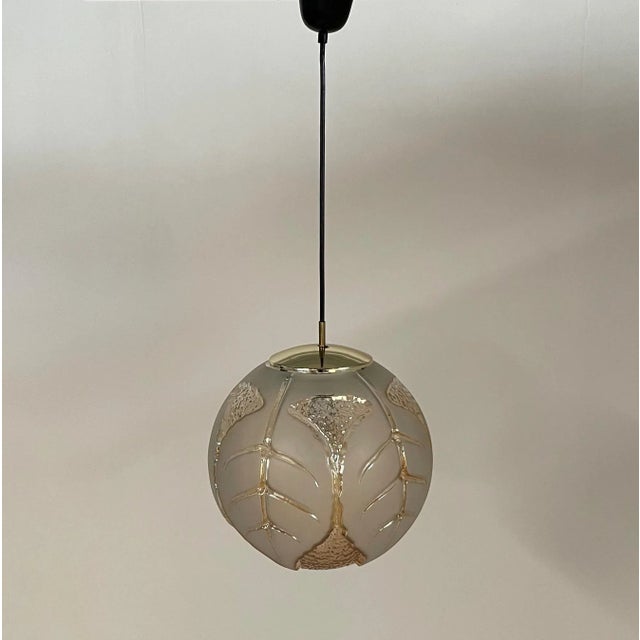 Large Crystal Pendant Lamp by Putzler Leuchten from Peill & Putzler, 1980s For Sale - Image 9 of 13