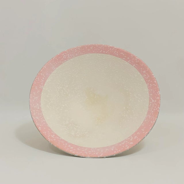 80s Maurice Ceramics Striped Catchall Bowl For Sale - Image 4 of 13