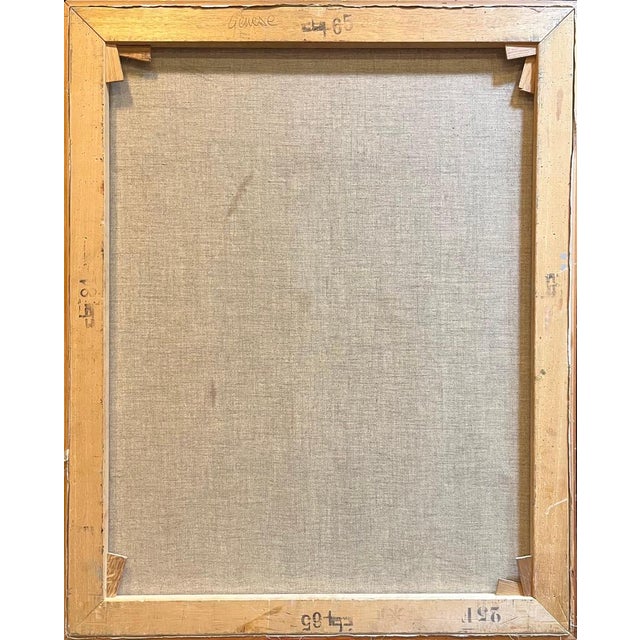 Vivaldo Martini, Abstract Composition No. 8, Oil on Canvas For Sale - Image 13 of 14