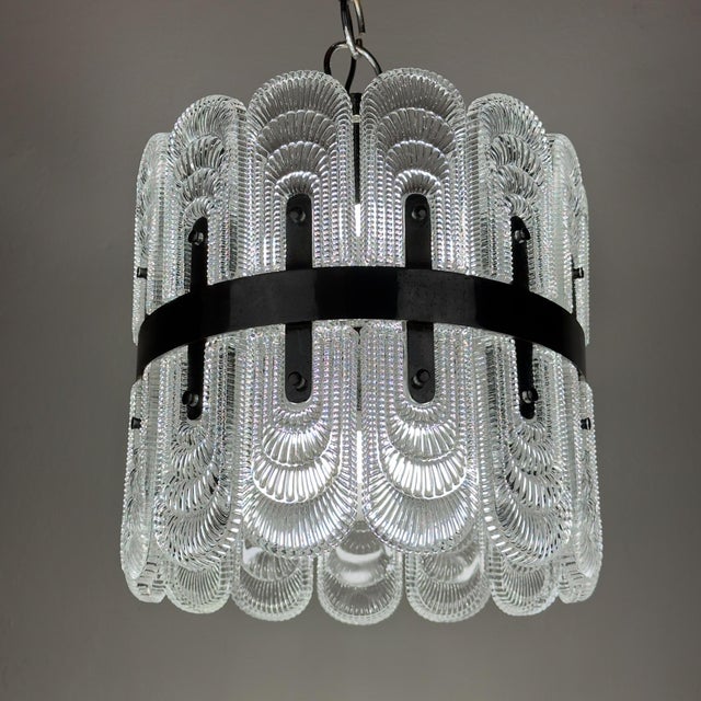 Large Vintage Crystal Chandelier from Kaiser Leuchten, Germany, 1960s For Sale - Image 9 of 18