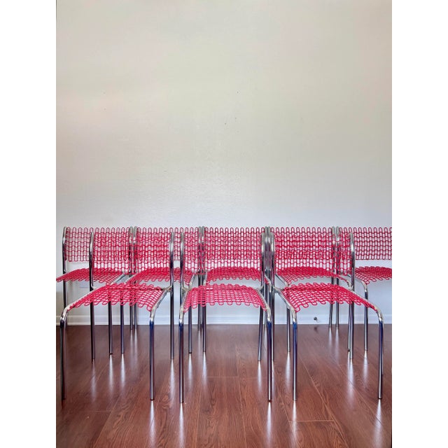 Set of 4 Sof-Tek Stacking Chairs by David Rowland for Thonet Circa ...