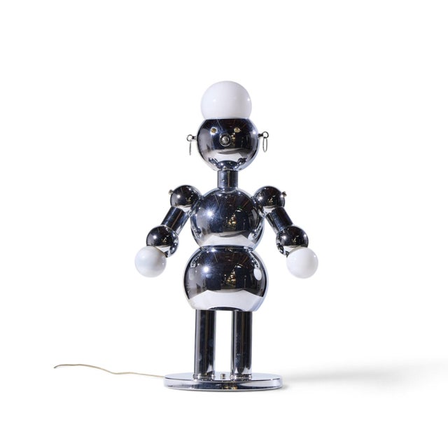 Mid 20th Century Mid 20th Century Torino Mid Century Modern Robot Lamp For Sale - Image 5 of 10