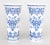 Early 20th Century Antique Petite Dutch Delft Floral Garniture Vases - Set of 3 For Sale - Image 5 of 9