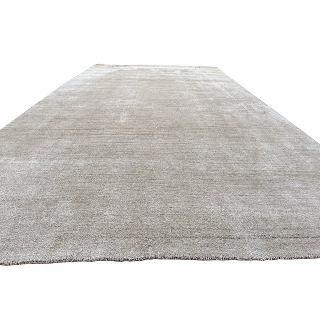 Rh Amara Performance Handwoven Rug – 9' X 12' Wheat | 55% Wool & 45% Nylon | Handwoven For Sale - Image 10 of 18