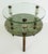 Hollywood Regency Hollywood Regency Brass, Eglomise Mirrored Side Table 1950s, 2 Tiered For Sale - Image 3 of 7