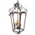 Mid 20th Century Rustic European Style Large Hanging Lantern For Sale - Image 5 of 5