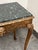 Stone Italian Carved Giltwood Console Table + Marble Top, 19th Century For Sale - Image 7 of 12