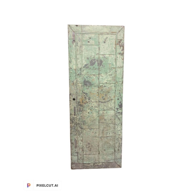 Industrial 1800s Industrial Salvaged Door For Sale - Image 3 of 3